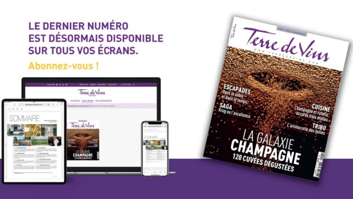 Nouvelle périodicité et nouveau site pour le magazine Terre de vins